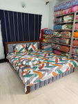 Cotton Comforter Bedsheet Combo (LBB-059)