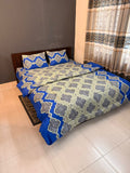 Ultra-Luxury Design Cotton Comforter Bedsheet Set (LBB-064)
