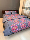Cotton Comforter Bedsheet Combo (LBB-063)