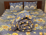 Cotton Comforter Bedsheet Combo (LBB-057)