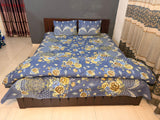 Cotton Comforter Bedsheet Combo (LBB-057)