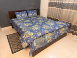 Cotton Comforter Bedsheet Combo (LBB-057)