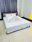 Comforter Bedsheet Set 100% Cotton (FZK-White)