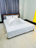 Comforter Bedsheet Set 100% Cotton (FZK-White)