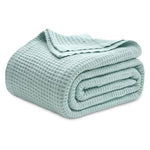 King Size Organic Waffle Blanket 100% Cotton (BLANKET-8K)
