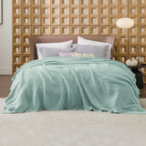 King Size Organic Waffle Blanket 100% Cotton (BLANKET-8K)
