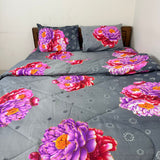Cotton Comforter Bedsheet Combo (LBB-051)