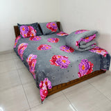 Cotton Comforter Bedsheet Combo (LBB-051)