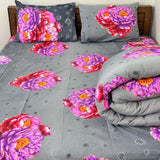 Cotton Comforter Bedsheet Combo (LBB-051)