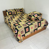 Cotton Comforter Bedsheet Combo (LBB-054)