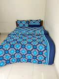 Cotton Comforter Bedsheet Combo (LBB-058)