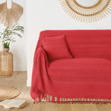Nedo Fringed Throw-81
