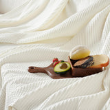 King Size Organic Waffle Blanket 100% Cotton (BLANKET-46K)