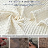 King Size Organic Waffle Blanket 100% Cotton (BLANKET-46K)