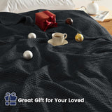 King Size Organic Waffle Blanket 100% Cotton (BLANKET-45K)