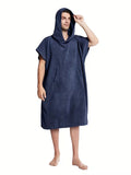 Luxury Half Sleeve Hooded Robe Towel (Design-01)