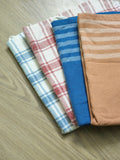 4-Piece Cotton Kitchen Towel Combo - 20x20 Inches