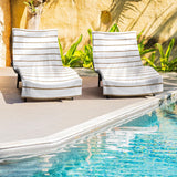 (40% Discount) Luxury Sunbed & Pool Chair Towel Cover - 416