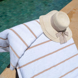 (40% Discount) Luxury Sunbed & Pool Chair Towel Cover - 416