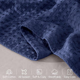 King Size Organic Waffle Blanket 100% Cotton (BLANKET-61K)