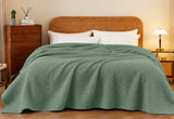 Super King Size Organic Waffle Blanket 100% Cotton (BLANKET-64K)