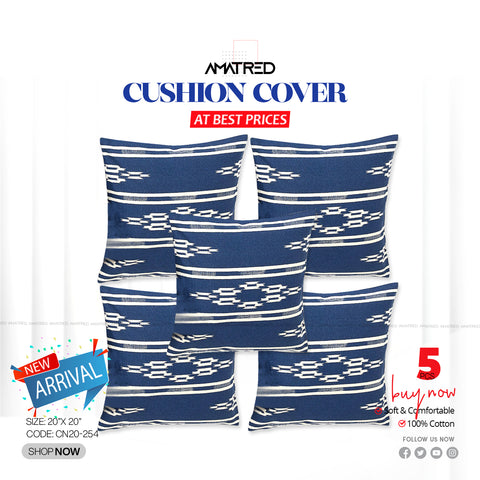 5 Pcs Amatred Cushion Cover 20"x20" (CN20_254)