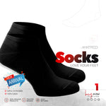 1 PAIR Premium BLACK SOCKS